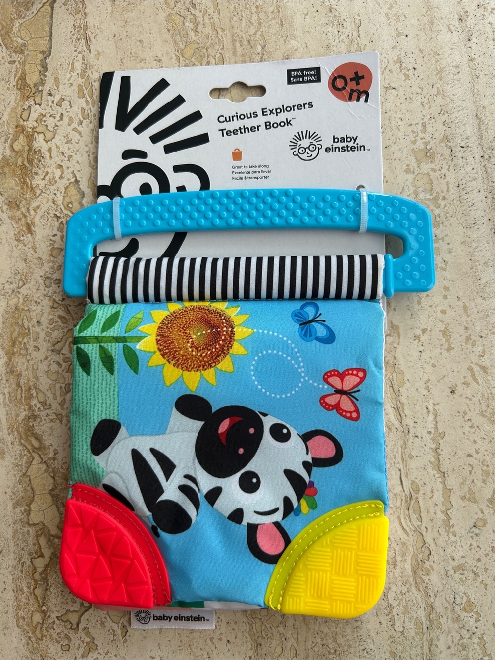 NEW 🆕 Baby Einstein Curious Explorers Teether Book